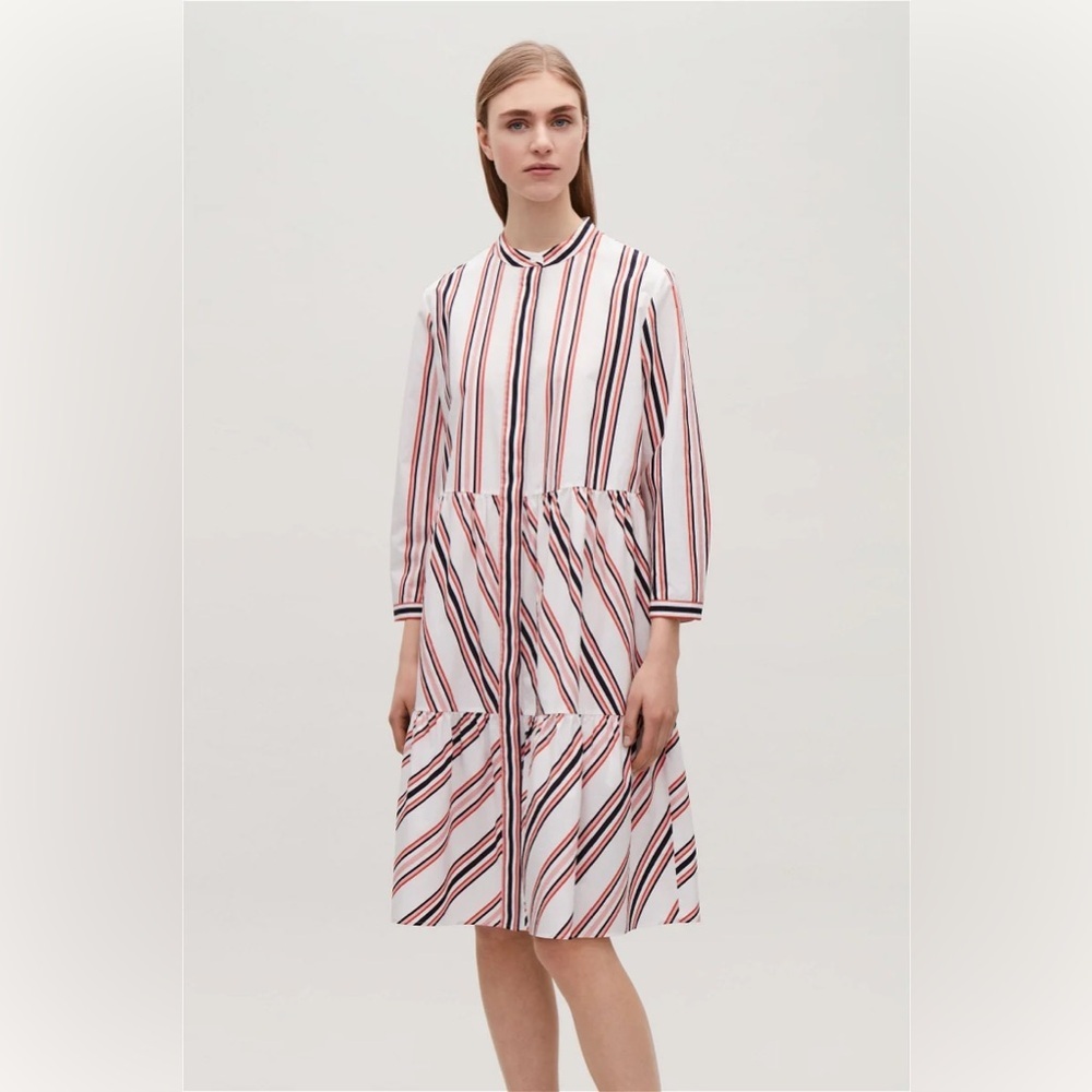 COS

Striped Cotton Dress - Picture 2 of 12
